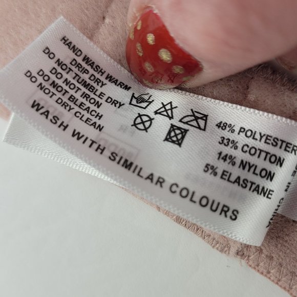 NWT Panache Zara Nude Multiway Padded Plunge Bra 30DD - Picture 9 of 10